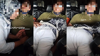 Hijab BBW Minxrose Sepong Kontol Di Mobil 2